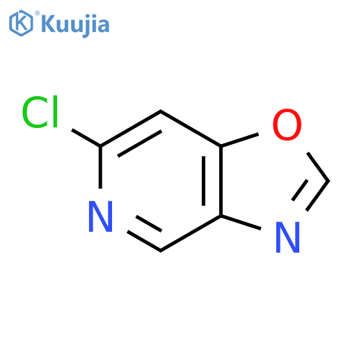 Oxazolo[4,5-c]pyridine, 6-chloro- structure
