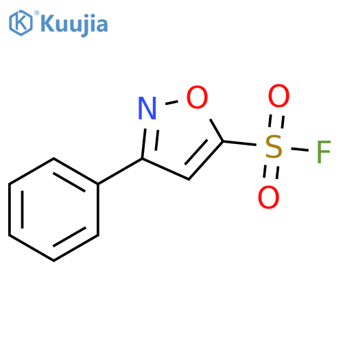 3-phenyl-5-Isoxazolesulfonyl fluoride structure
