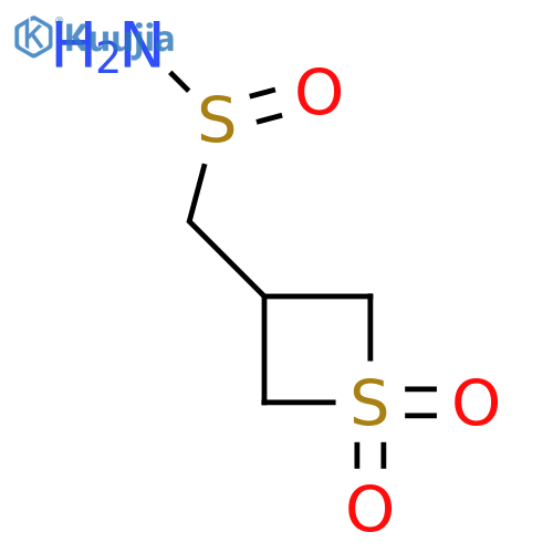 (1,1-Dioxo-1lambda6-thietan-3-yl)methanesulfinamide structure