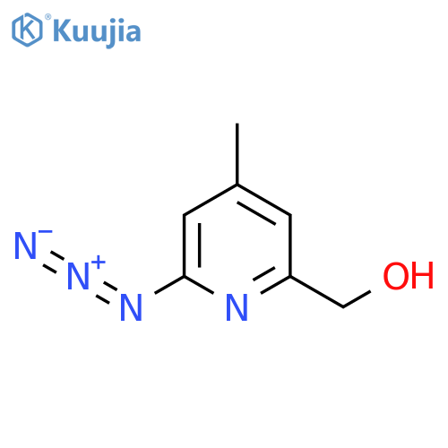 (6-Azido-4-methylpyridin-2-yl)methanol structure