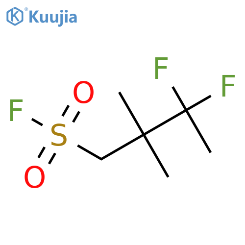 3,3-Difluoro-2,2-dimethylbutane-1-sulfonyl fluoride structure
