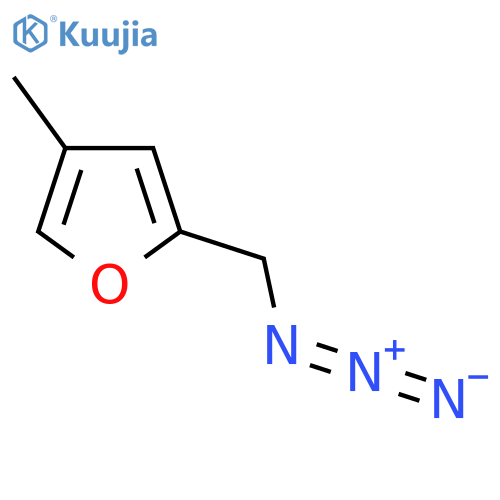 2-(Azidomethyl)-4-methylfuran structure