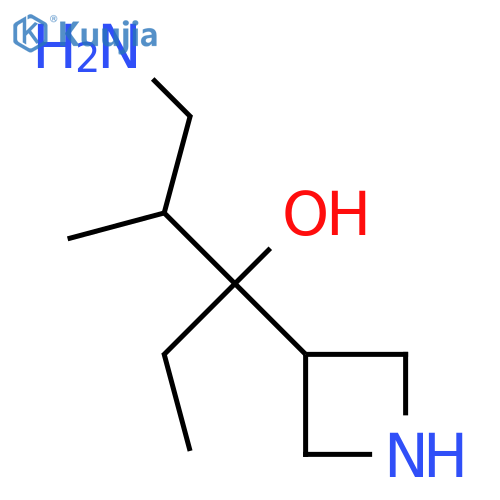 3-Azetidinemethanol, α-(2-amino-1-methylethyl)-α-ethyl- structure