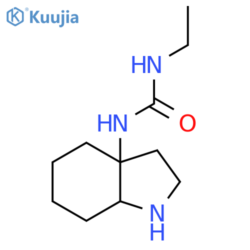 3-ethyl-1-(octahydro-1H-indol-3a-yl)urea structure