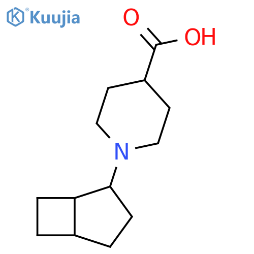 4-Piperidinecarboxylic acid, 1-bicyclo[3.2.0]hept-2-yl- structure