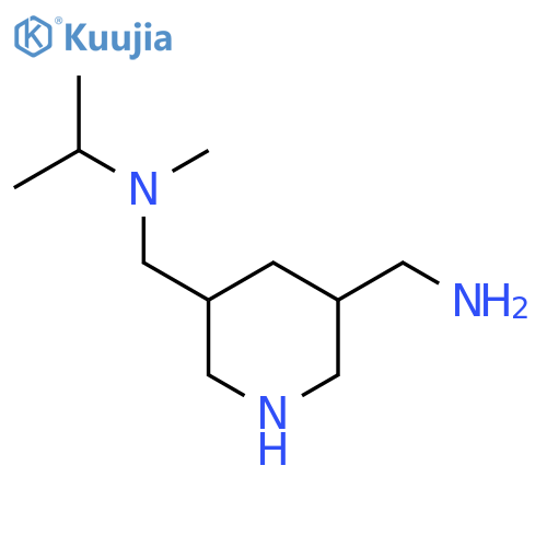3,5-Piperidinedimethanamine, N3-methyl-N3-(1-methylethyl)- structure