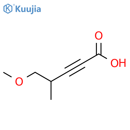 2-Pentynoic acid, 5-methoxy-4-methyl- structure