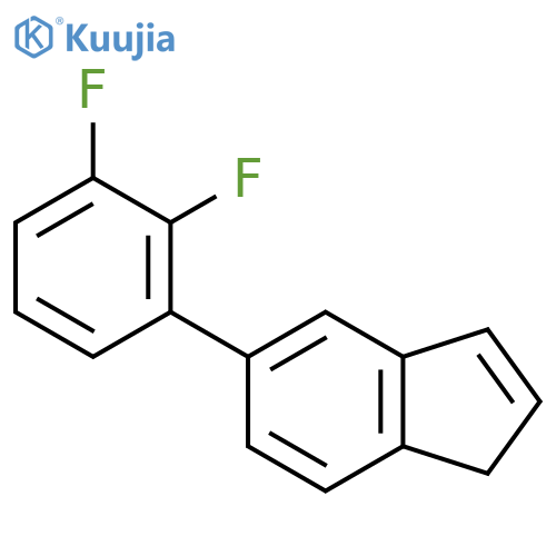 5-(2,3-difluorophenyl)-1H-indene structure