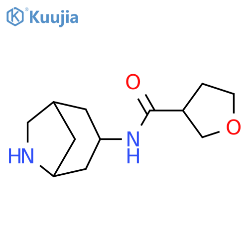 3-Furancarboxamide, N-6-azabicyclo[3.2.1]oct-3-yltetrahydro- structure