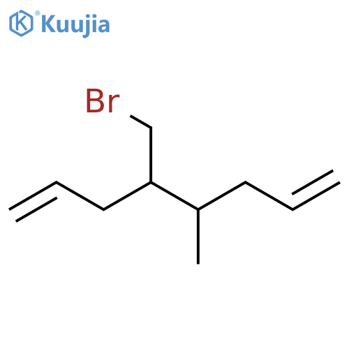 1,7-Octadiene, 4-(bromomethyl)-5-methyl- structure