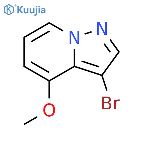 3-bromo-4-methoxypyrazolo[1,5-a]pyridine structure