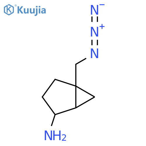 5-(Azidomethyl)bicyclo[3.1.0]hexan-2-amine structure