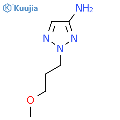 2-(3-methoxypropyl)-2H-1,2,3-triazol-4-amine structure