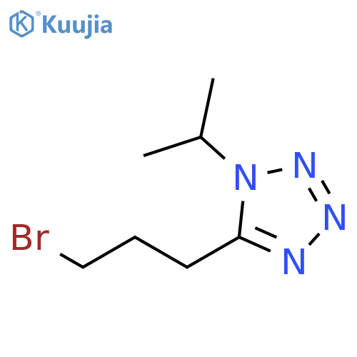 1H-Tetrazole, 5-(3-bromopropyl)-1-(1-methylethyl)- structure