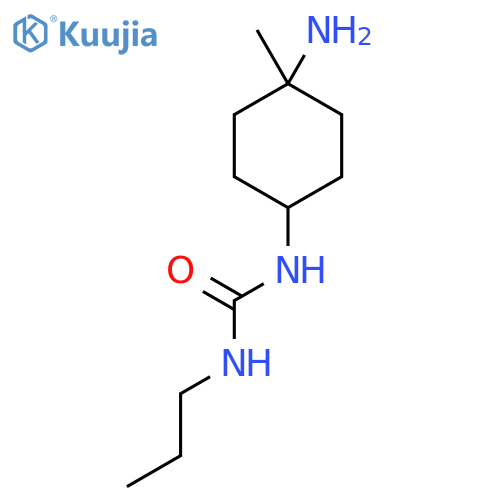 1-(4-Amino-4-methylcyclohexyl)-3-propylurea structure
