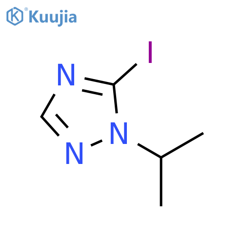 1H-1,2,4-Triazole, 5-iodo-1-(1-methylethyl)- structure