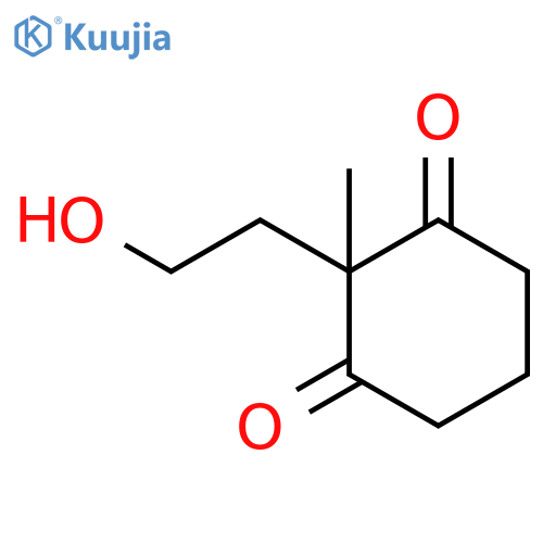 1,3-Cyclohexanedione, 2-(2-hydroxyethyl)-2-methyl- structure