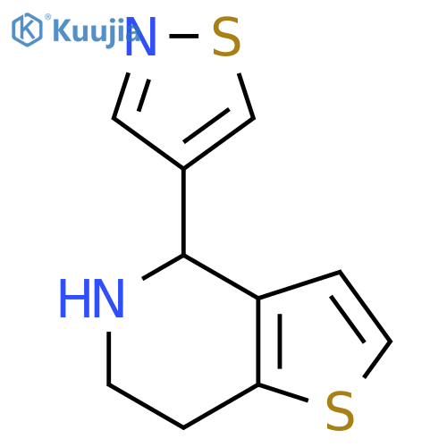 4-{4H,5H,6H,7H-thieno3,2-cpyridin-4-yl}-1,2-thiazole structure