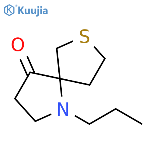 7-Thia-1-azaspiro[4.4]nonan-4-one, 1-propyl- structure