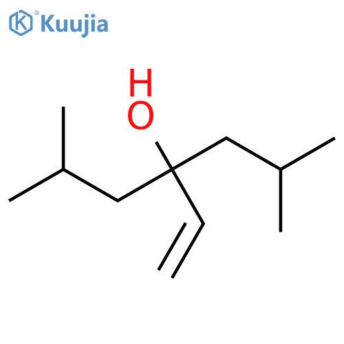 4-Heptanol, 4-ethenyl-2,6-dimethyl- structure