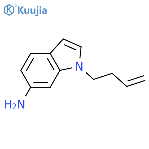 1-(but-3-en-1-yl)-1H-indol-6-amine structure