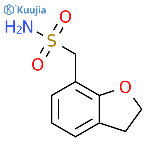 7-Benzofuranmethanesulfonamide, 2,3-dihydro- structure