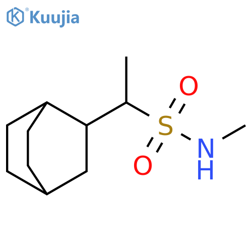 Bicyclo[2.2.2]octane-2-methanesulfonamide, N,α-dimethyl- structure