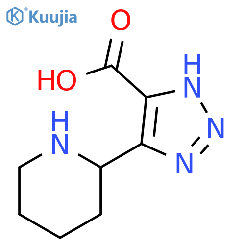 5-(piperidin-2-yl)-1H-1,2,3-triazole-4-carboxylic acid structure