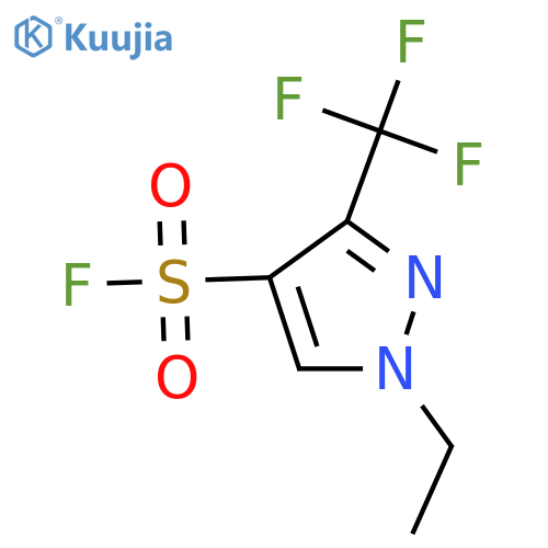 1-Ethyl-3-(trifluoromethyl)pyrazole-4-sulfonyl fluoride structure