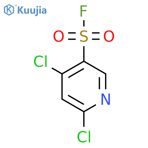 4,6-Dichloropyridine-3-sulfonyl fluoride structure