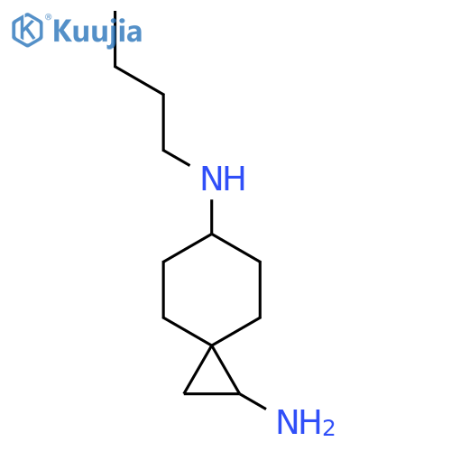 N6-butylspiro2.5octane-1,6-diamine structure