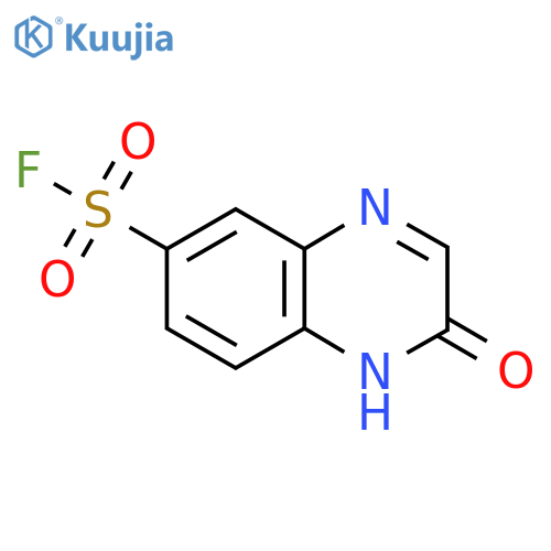 2-Oxo-1H-quinoxaline-6-sulfonyl fluoride structure