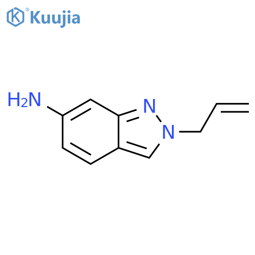 2-(prop-2-en-1-yl)-2H-indazol-6-amine structure