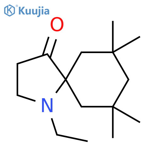 1-Azaspiro[4.5]decan-4-one, 1-ethyl-7,7,9,9-tetramethyl- structure