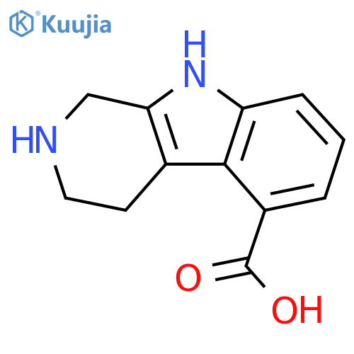 1H,2H,3H,4H,9H-pyrido3,4-bindole-5-carboxylic acid structure