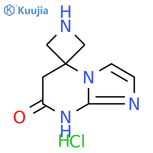 7',8'-dihydro-6'H-spiro[azetidine-3,5'-imidazo[1,2-a]pyrimidine]-7'-one dihydrochloride structure
