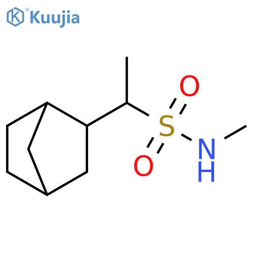 Bicyclo[2.2.1]heptane-2-methanesulfonamide, N,α-dimethyl- structure