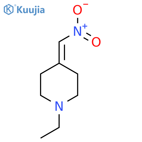 1-Ethyl-4-(nitromethylidene)piperidine structure