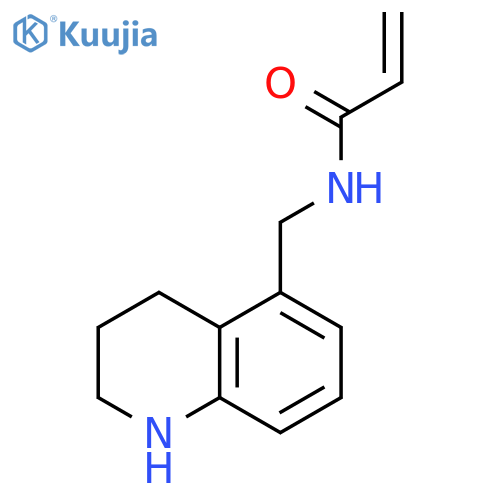 2-Propenamide, N-[(1,2,3,4-tetrahydro-5-quinolinyl)methyl]- structure