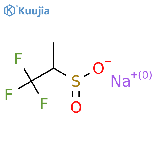 Sodium 1,1,1-trifluoropropane-2-sulfinate structure