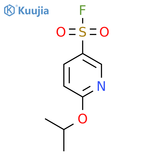 6-Isopropoxypyridine-3-sulfonyl fluoride structure