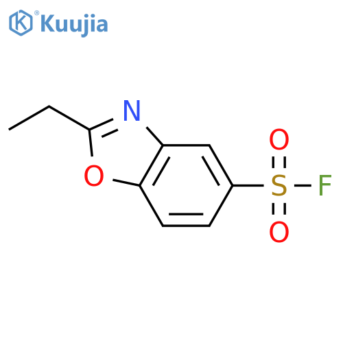 2-Ethyl-1,3-benzoxazole-5-sulfonyl fluoride structure
