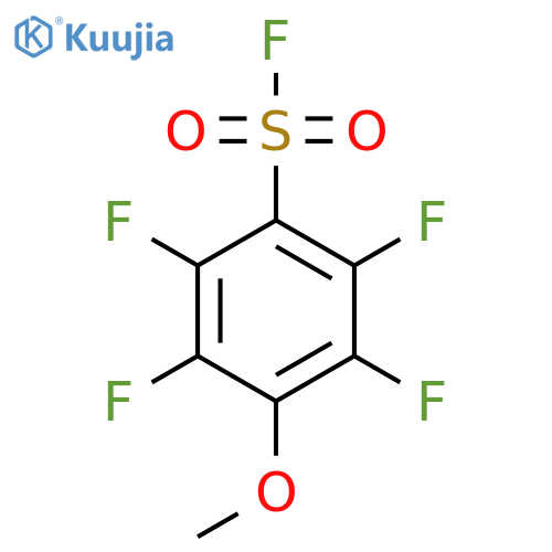 2,3,5,6-Tetrafluoro-4-methoxybenzene-1-sulfonyl fluoride structure