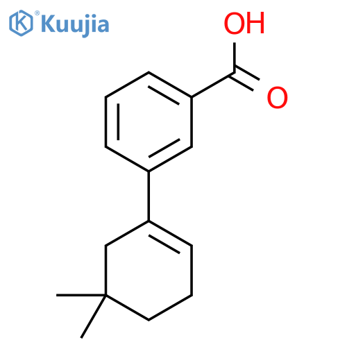 3-(5,5-dimethylcyclohex-1-en-1-yl)benzoic acid structure