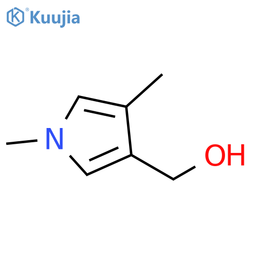 1H-Pyrrole-3-methanol, 1,4-dimethyl- structure