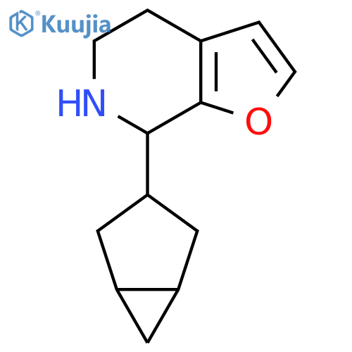 7-{bicyclo3.1.0hexan-3-yl}-4H,5H,6H,7H-furo2,3-cpyridine structure
