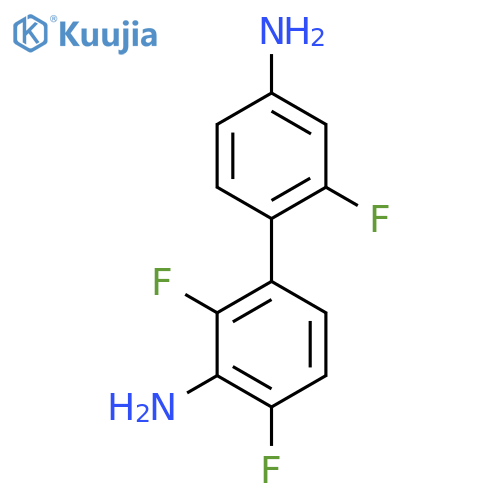 3-(4-Amino-2-fluorophenyl)-2,6-difluoroaniline structure