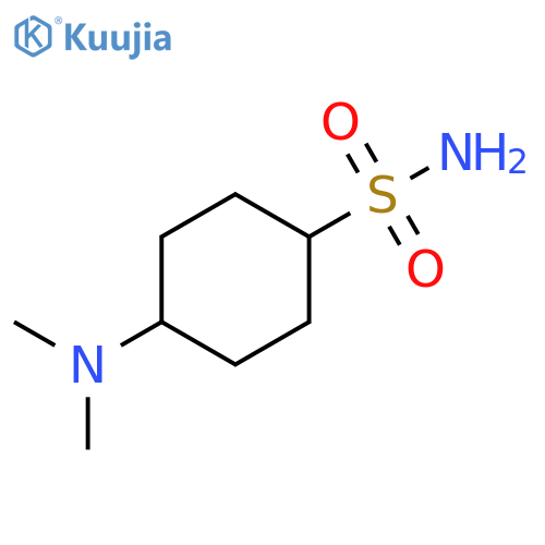 Cyclohexanesulfonamide, 4-(dimethylamino)- structure