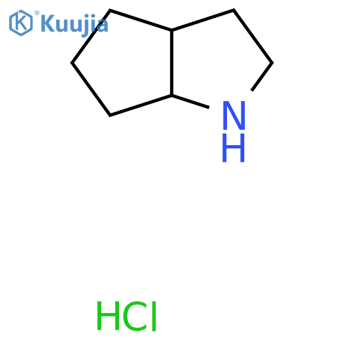 octahydrocyclopentabpyrrole hydrochloride structure