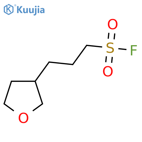 3-(Oxolan-3-yl)propane-1-sulfonyl fluoride structure
